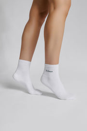 Calcetines blancos cortos